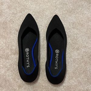 Rothy’s Black Points, Size 11